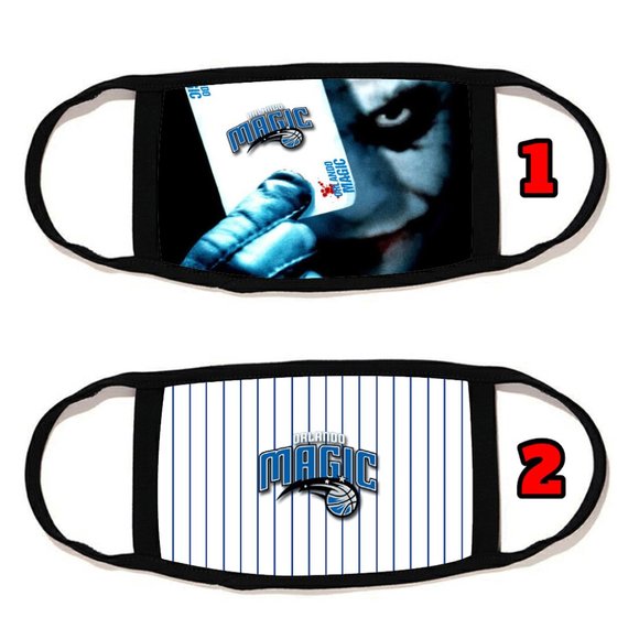 2 PACKS Orlando Magic face mask face cover reusab